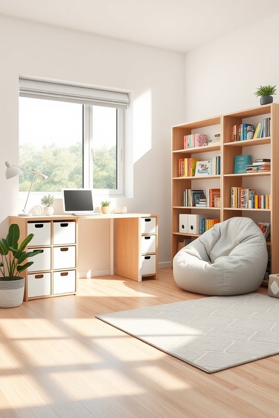 flexible modular study spaces