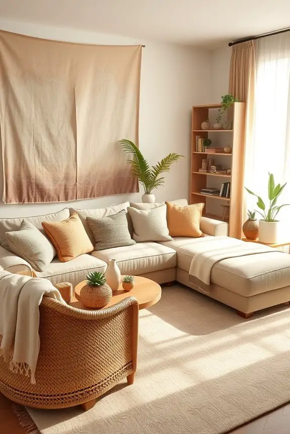 flexible multifunctional boho living
