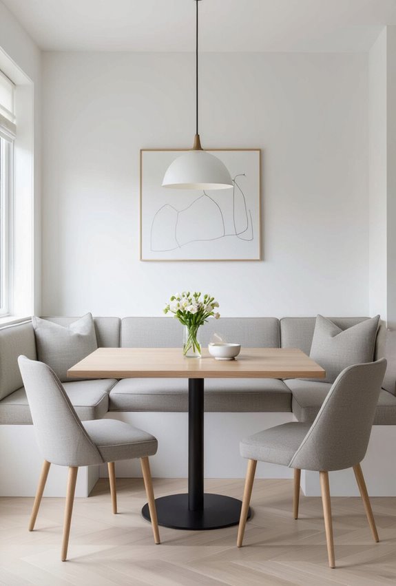 flexible multiuse banquette hub