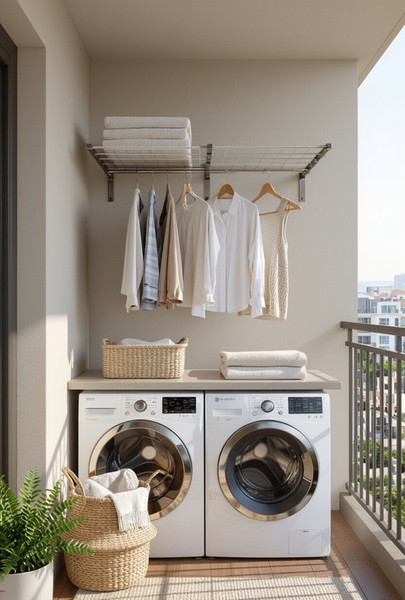 flexible retractable drying system