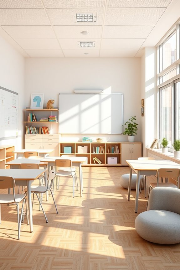 flexible space saving classroom solutions