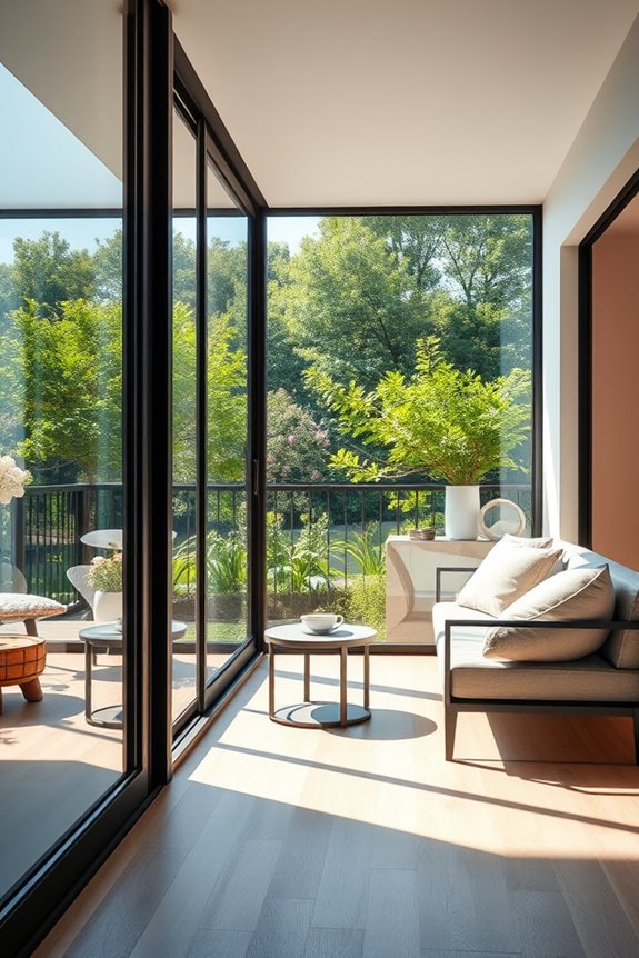 flexible stylish balcony solution