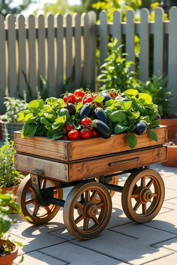 flexible vegetable garden mobility
