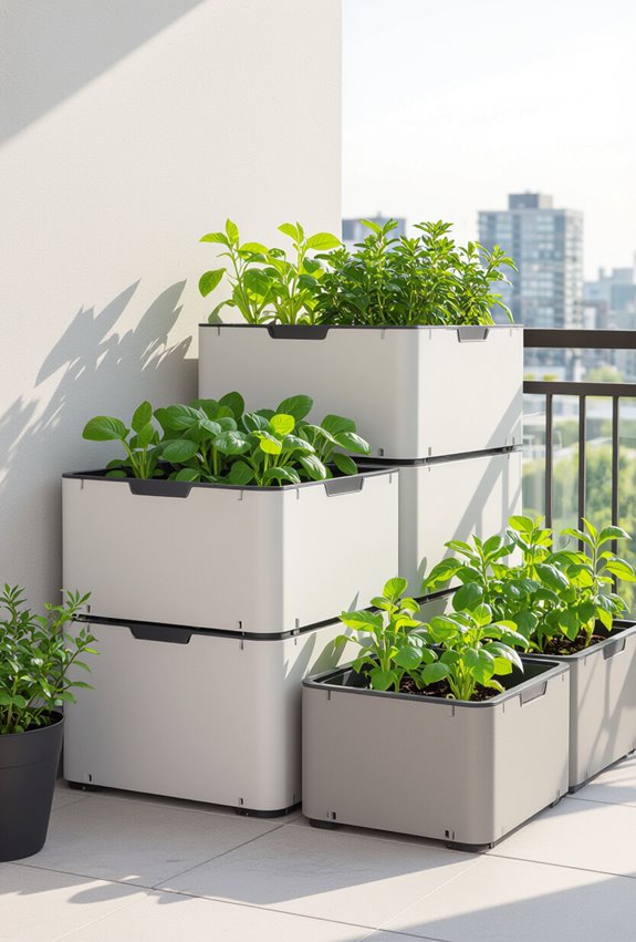 flexible vertical planting system