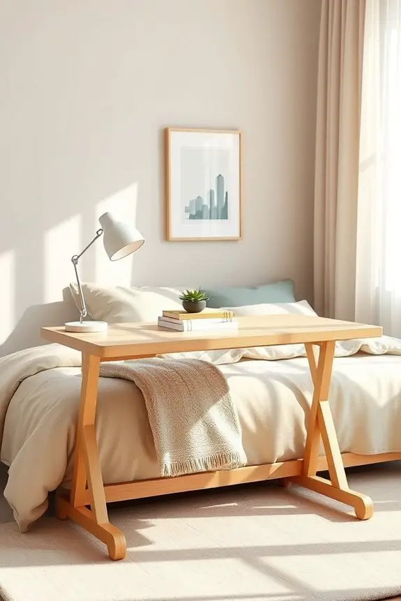 flexible workspace for small areas