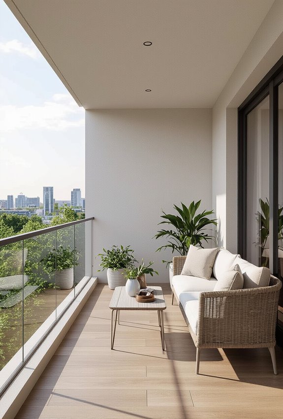 flexible year round balcony zones