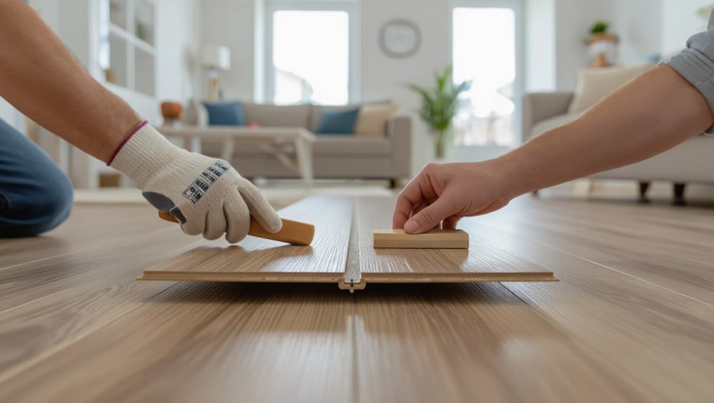 floating installation step tips