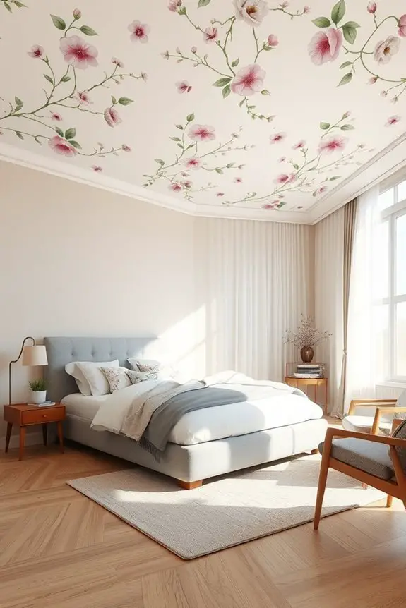 floral ceiling designs transformation