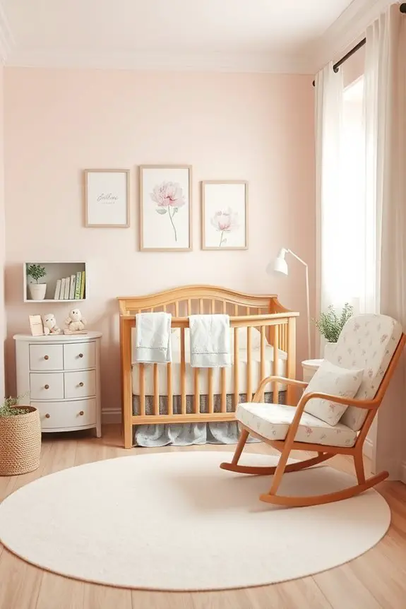 floral elegance for nursery