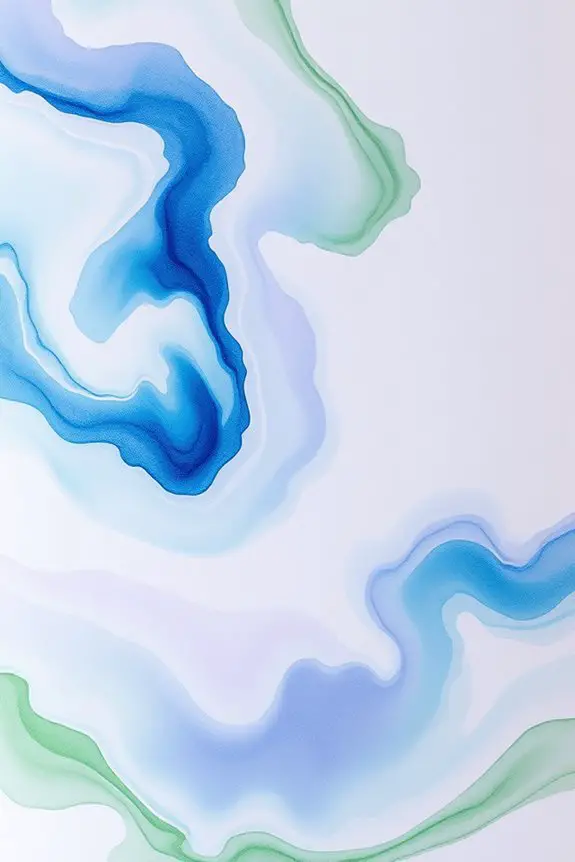 fluidity and vibrant hues