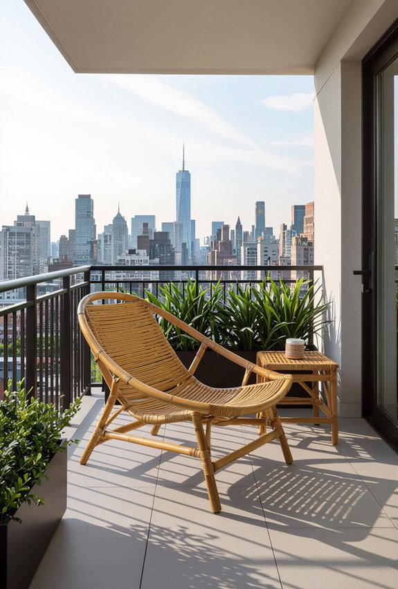 foldable bamboo lounge chairs