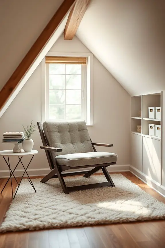 folding chair with storage