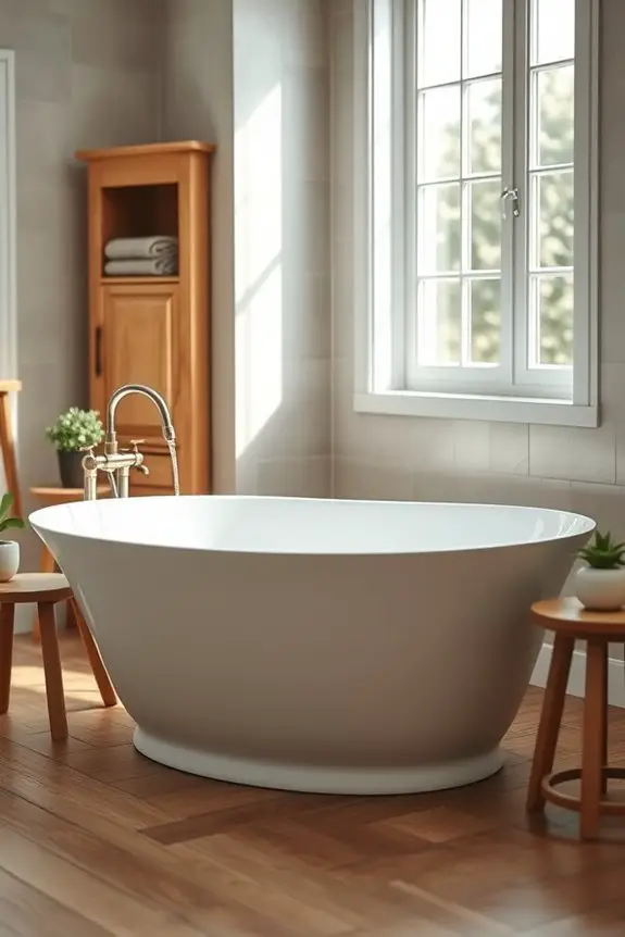 freestanding bathtub farmhouse oasis