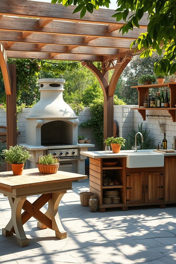 french country kitchen charm