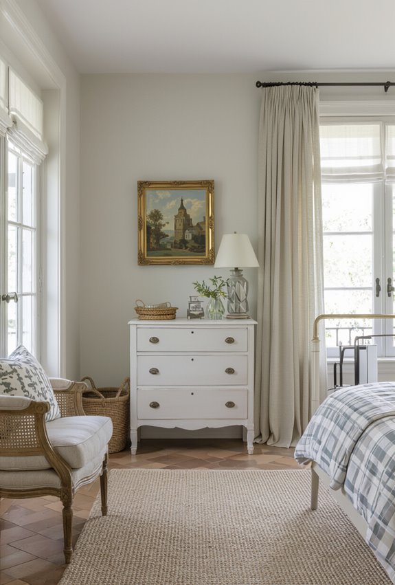 french inspired distressed furniture makeover