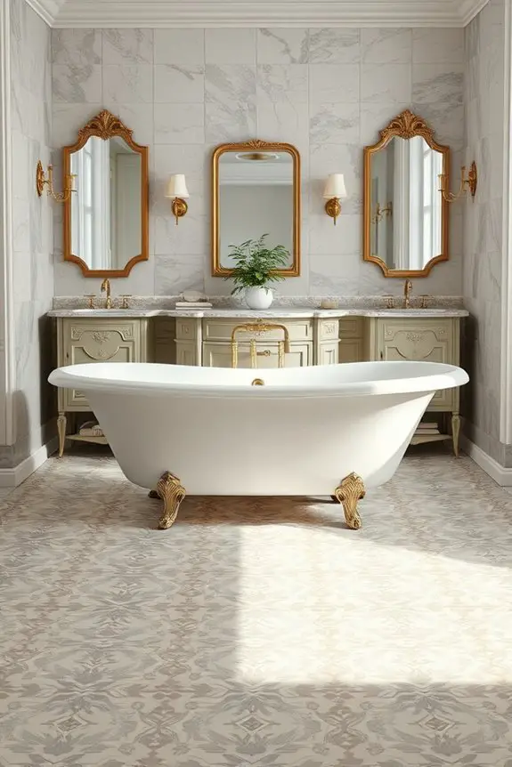 french inspired tile elegance