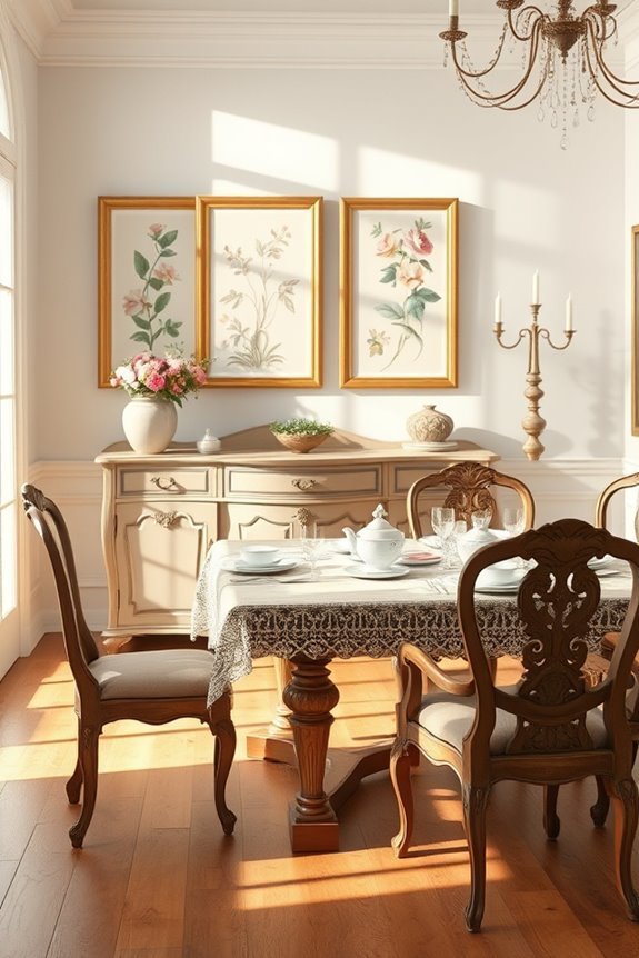 french provincial wall art