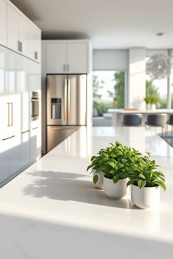fresh herbs at home