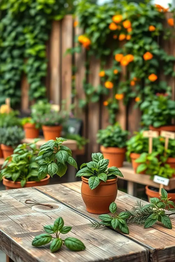 fresh herbs enhance dishes