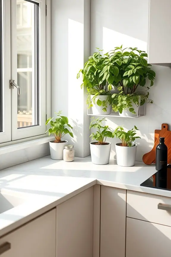fresh herbs for cooking