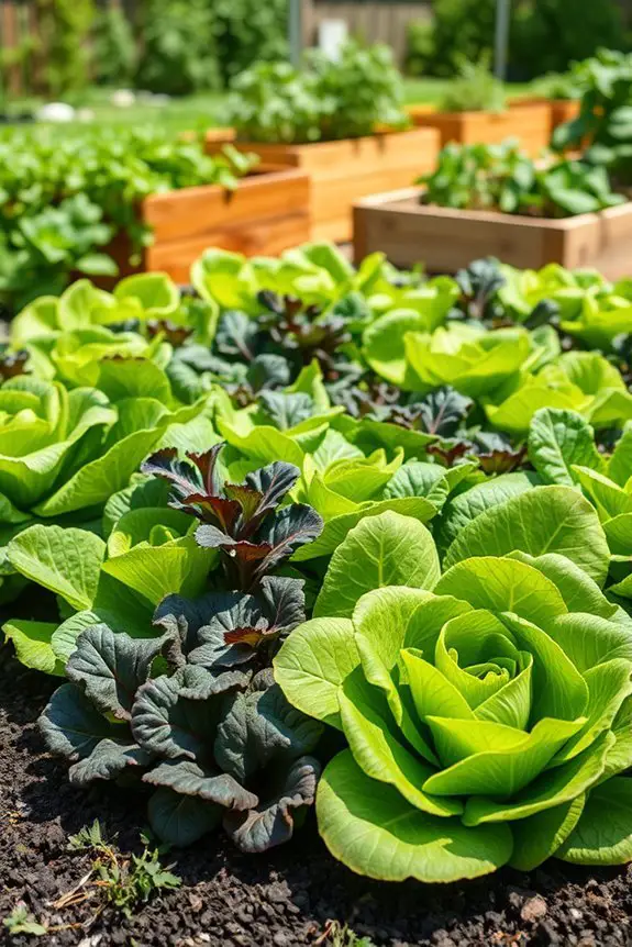 fresh lettuce garden tips