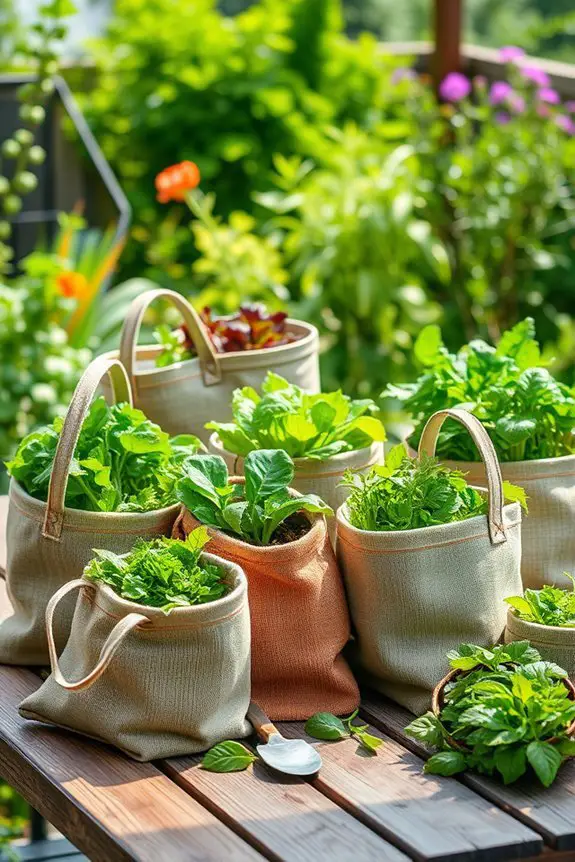 fresh salad greens cultivation