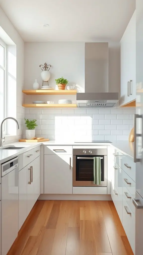 fresh white cabinet makeover