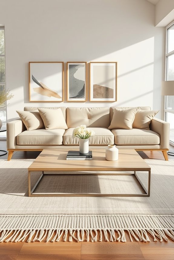 fringe elegance for living room