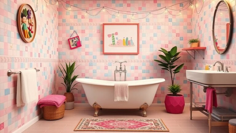 fun and stylish bathroom designs