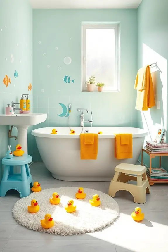 fun interactive bath time