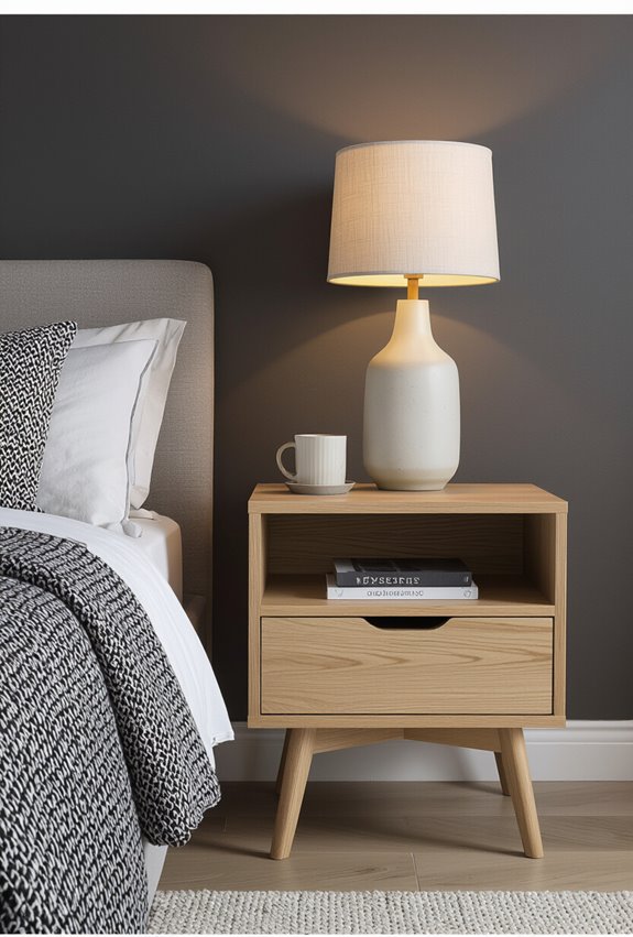 function driven bedside table choices