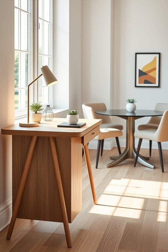 functional and aesthetic workspace