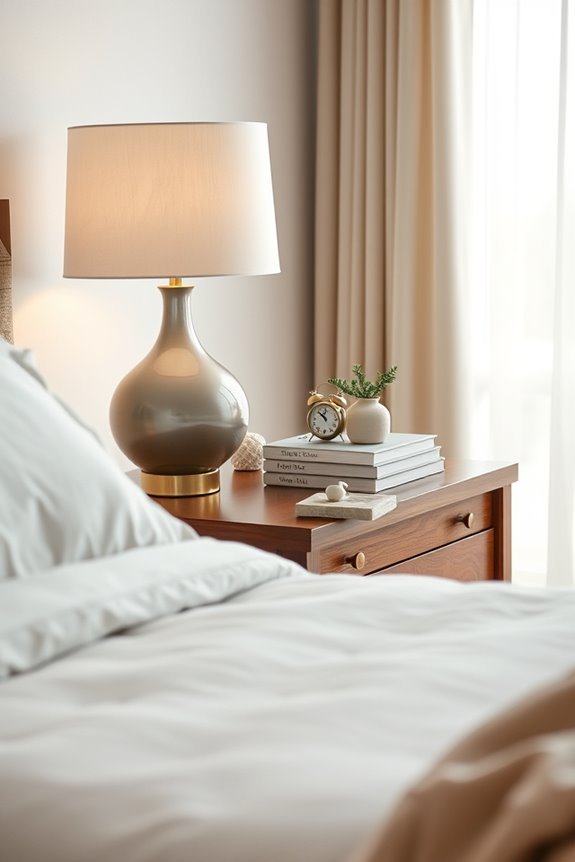functional and organized nightstands
