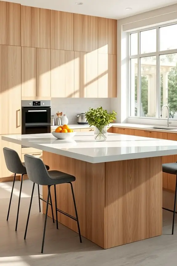 functional and stylish kitchen island