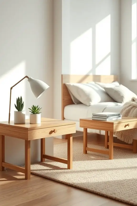 functional and stylish nightstands