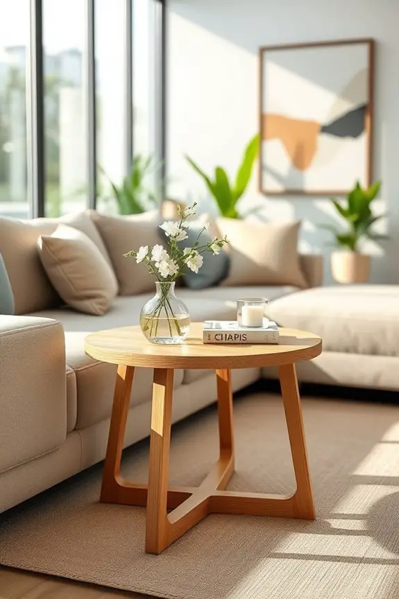 functional and stylish side table