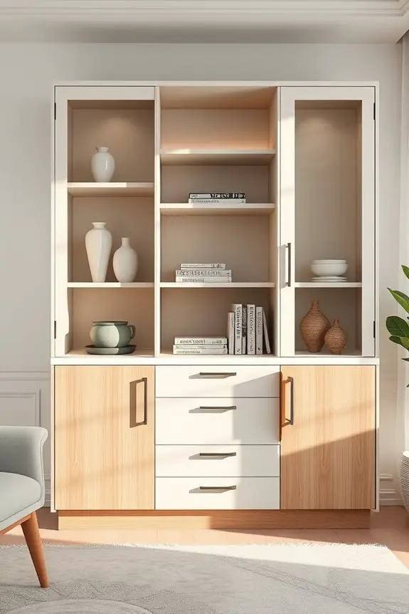 functional and stylish storage