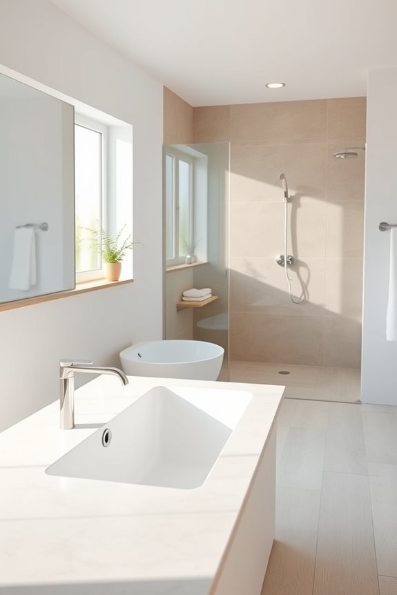 functional bathroom space design