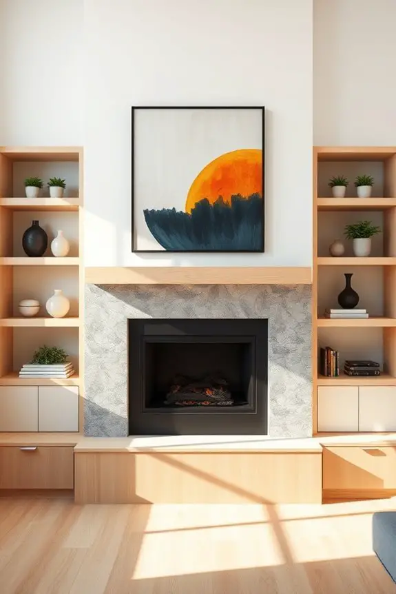 functional decorative shelving design