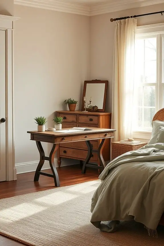 functional farmhouse workspace design