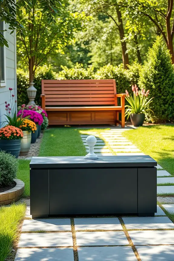 functional garden storage solutions