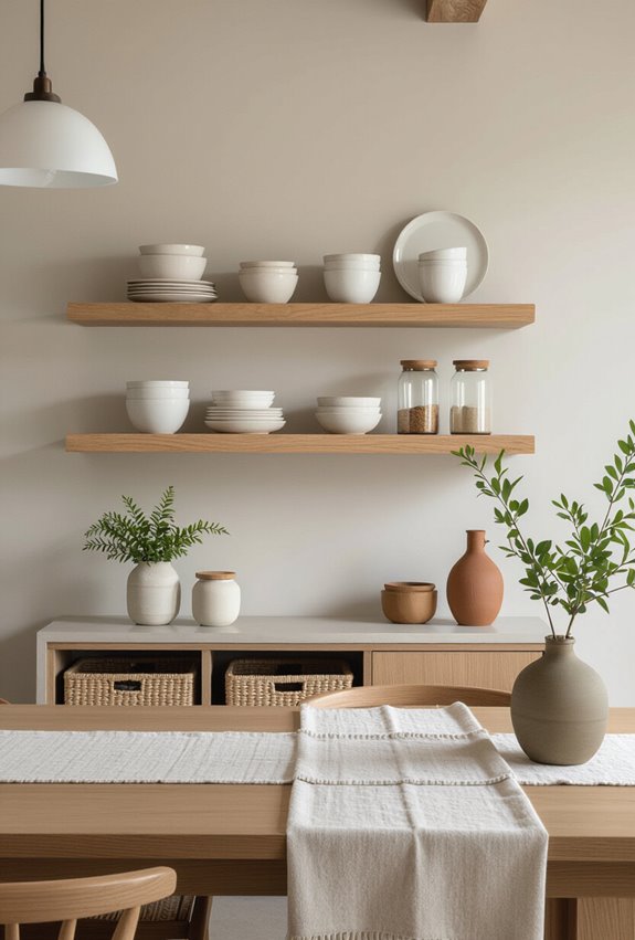 functional minimalism with contrast