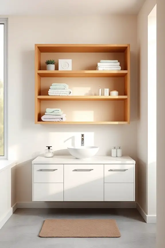 functional open shelving ideas