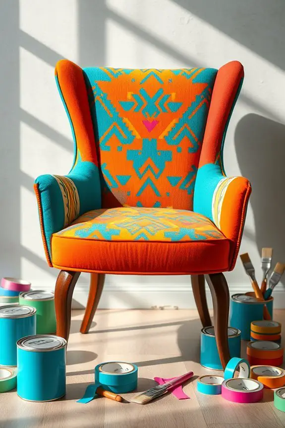 funky chair makeover project