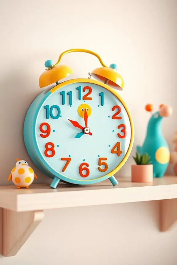 funky clocks for kids