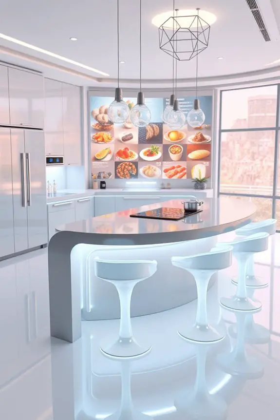 futuristic culinary experience awaits