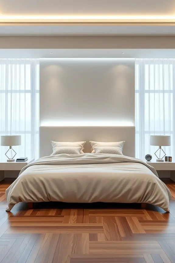 futuristic customizable led headboards