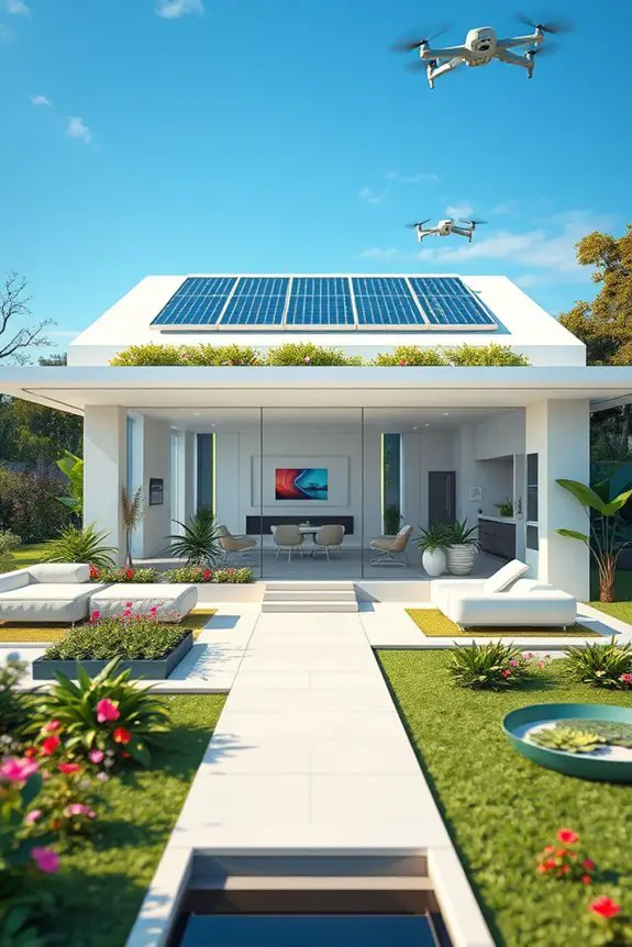 futuristic smart home design