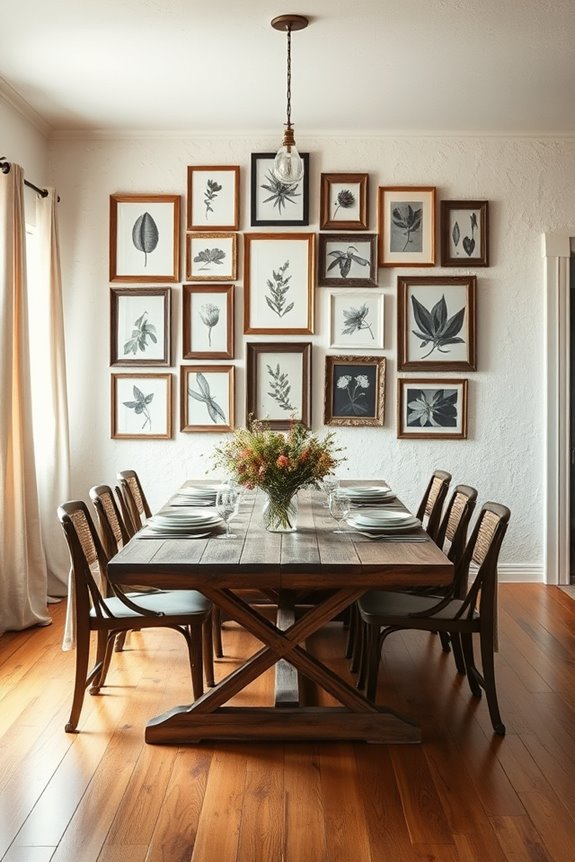 gallery wall personal touch