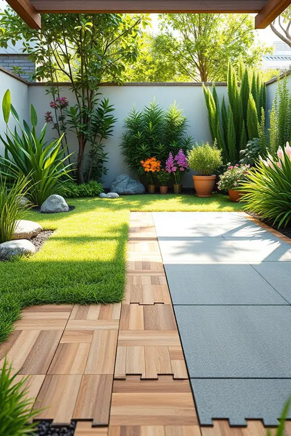 garden gym flooring options